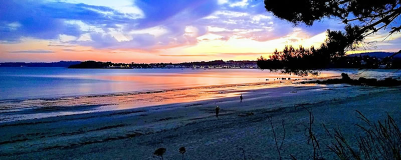 Foto de Playa Raso y area principal del camping