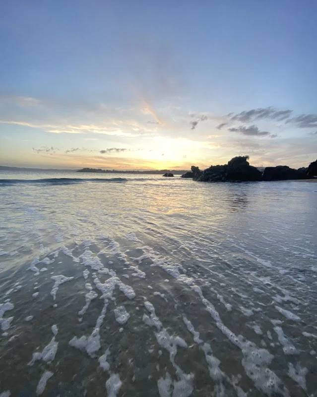 Playa del Raso vista desde el camping